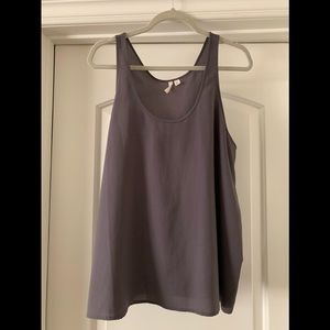 Satin grey tank
